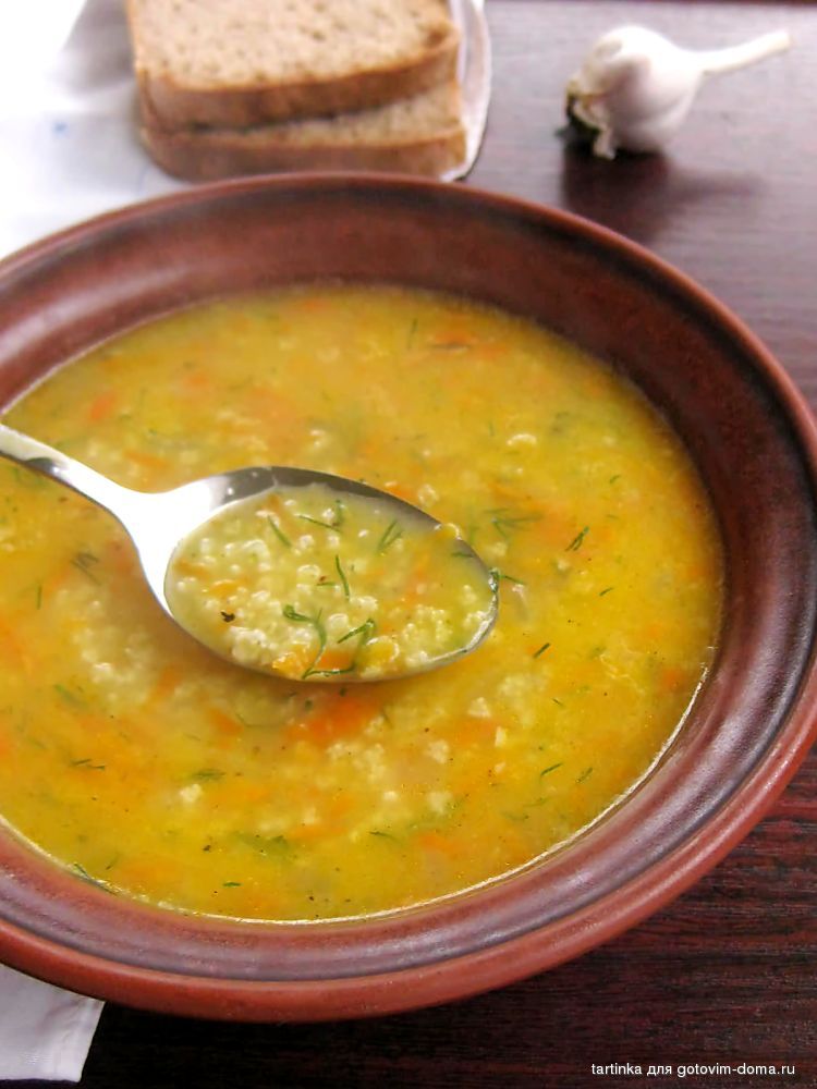 Ахудзрца – суп из пшена