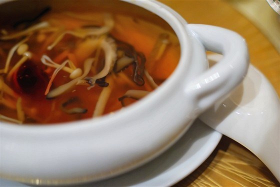 Грибной суп по‑китайски