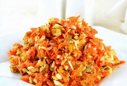 Салат из варёной моркови