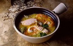 Рыбный суп с овощами
