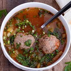 Кололик — суп с фрикадельками по-армянски