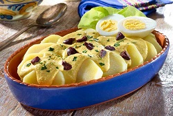 Хуанкаина папас (картофель по-бразильски)