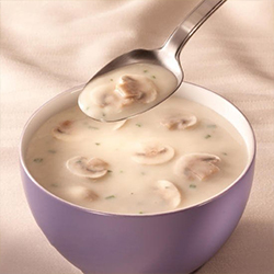 Суп молочно-грибной