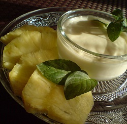 талауту (ананас в кокосовых сливках)