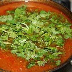  Абгушт - густой иранский мясной суп с горохом нут и помидорами