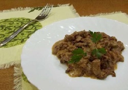 Джадд мат гаардбонен – мелко порезанная копченая свинина в сметанном соусе