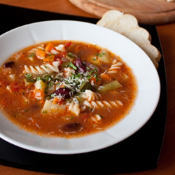 Минестра (minestra) - овощной суп