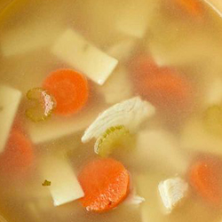 Венгерский суп из овощей с тестом