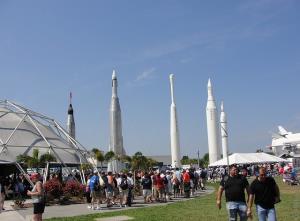 Комплекс посетителей Космического Центра Кеннеди, США