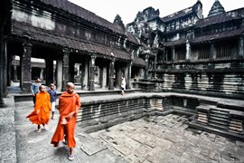 Заброшенный город Империи Кхмеров–Ангкор-Ват, Камбоджа