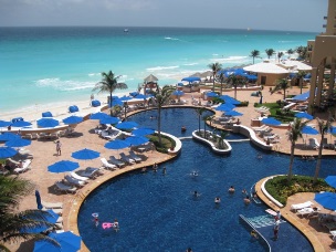 Отель «The Ritz Carlton Cancun». Мексика